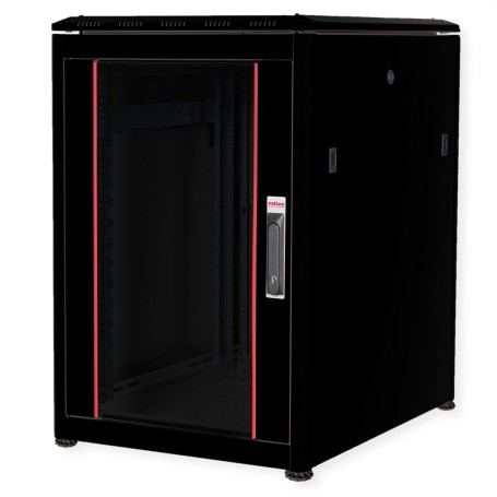 ROLINE 26.21.0217 rack 16U Rack indipendenti Nero