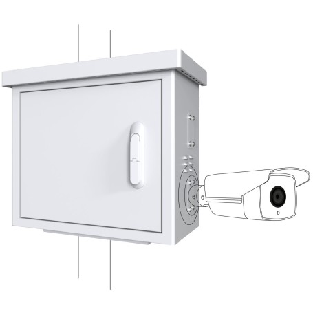 Lanview RCCTV002 rack 0U Bianco