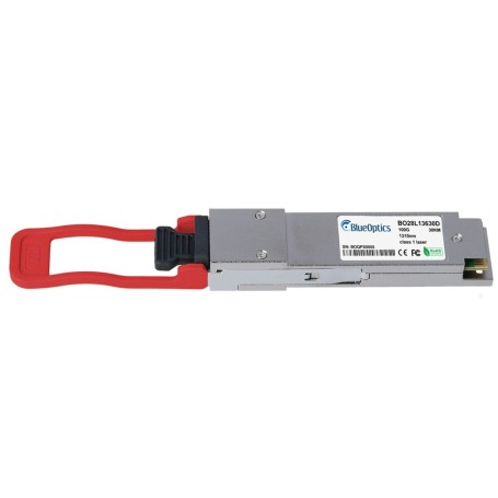 BlueOptics QSFP-100G-ER4L-S-BO modulo del ricetrasmettitore di rete Fibra ottica QSFP28
