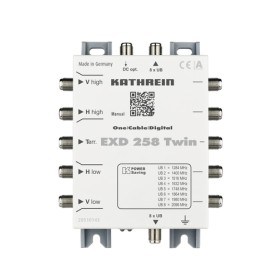 Kathrein EXD 258 Twin multinterruttore satellitare 5 ingressi 5 uscite (20510143)