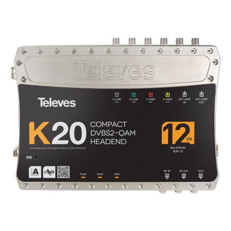 Televes K20 Ricevitore e modulatore digitale (570102)