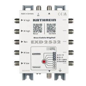 Kathrein EXD 2532 multinterruttore satellitare 5 ingressi 32 uscite (20510105)