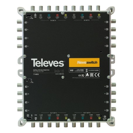 Televes 714603 multinterruttore satellitare 9 ingressi 25 uscite