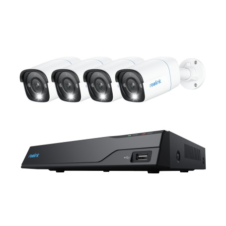 Reolink NVS8-8MB4 kit di videosorveglianza Cablato 8 canali (PS4KB01-8)