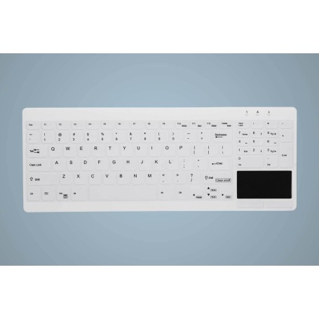 Active Key AK-C7412F tastiera Medico USB Svizzere Bianco (AK-C7412F-GUS-W/CH)