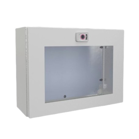 Rittal 1611.100 centralino Policarbonato (PC), Acciaio IP65 (1611100)