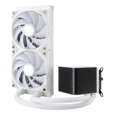 TRYX PANORAMA ARGB 240 Processore Kit di raffreddamento a liquido 12 cm Bianco 1 pz (L-P240A-AS2M-G0W)