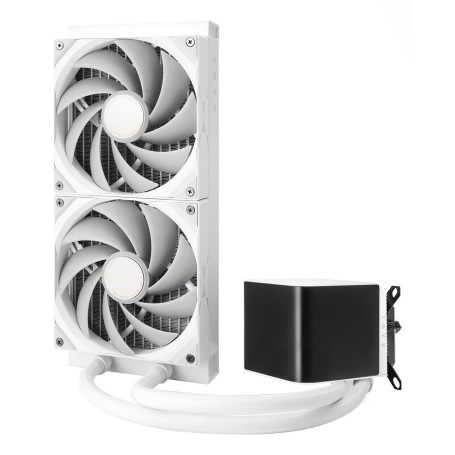 TRYX PANORAMA 280 Processore Kit di raffreddamento a liquido 14 cm Bianco 1 pz (L-P280N-DS2M-G0W)