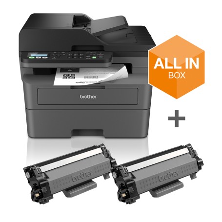 Brother MFC-L2827DWXL stampante multifunzione Laser A4 1200 x 1200 DPI 32 ppm Wi-Fi (MFCL2827DWXLRE1)