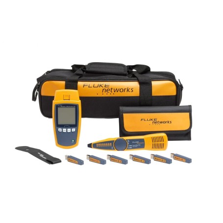 Fluke MicroScanner PoE Tester PoE Nero, Blu, Giallo (5018513)