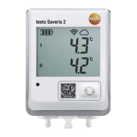 testo Saveris 2-T2 Temperatur-Datenlogger Messgröße Temperatur -50 bis 150 °C (0572 2032)