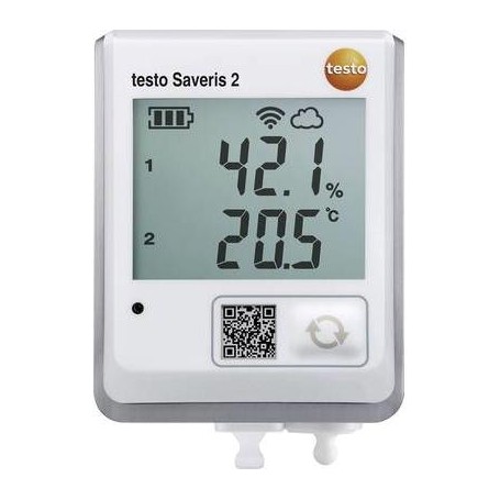 testo Saveris 2-H2 Multi-Datenlogger Messgröße Temperatur, Luftfeuchtigkeit -30 bis 70 °C 0 bis 100 % rF (0572 2035)