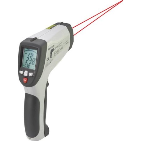 VOLTCRAFT IR 2201-50D USB Infrarot-Thermometer Optik 50:1 -50 bis 2200 °C Pyrometer (1599565)