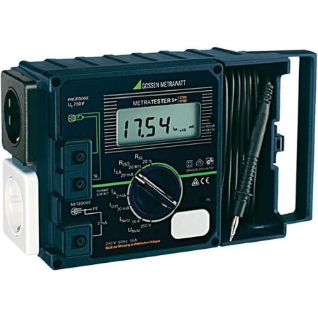 GOSSEN METRAWATT METRATESTER 5+ VDE-Prüfgerät DIN VDE 0701 Teil 1 - 240, DIN VDE 0702. (M 700 D)