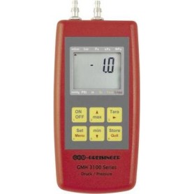 Greisinger GMH3161-002 Druck-Messgerät Luftdruck, Nicht aggressive Gase, Korrosive Gase -0.005 - +0.005 bar (604215)