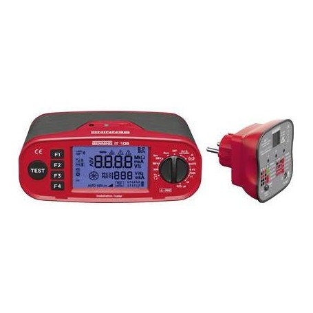 Benning Installationstester IT 105 + Steckdosentester SDT 1 VDE-Prüfgerät (20053)