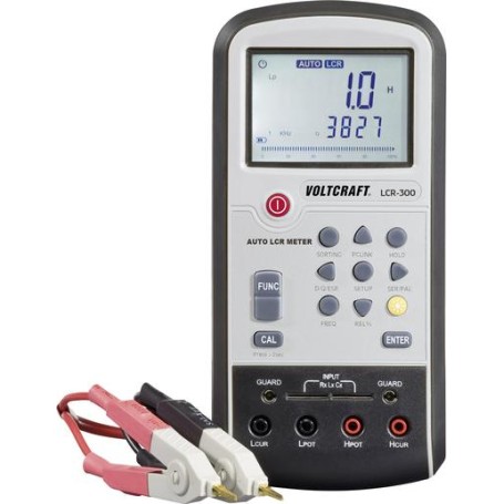 Voltcraft Komponententester digital LCR-300 CAT I Anzeige (Counts): 20000 (LCR-300)