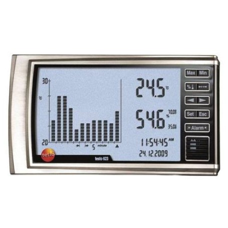Testo 623 Interno Igrometro elettronico Argento (0560 6230)