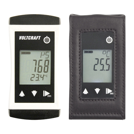 VOLTCRAFT LWT-100 + TG-400 Leitfähigkeits-Messgerät Leitfähigkeit, Salinität, Gelöste Teilchen (TDS)