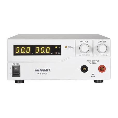Voltcraft Labornetzgerät, einstellbar PPS-11603 1 - 60 V/DC 0 - 2.5 A 160 W 2 x USB, Remote programm (PPS-11603)