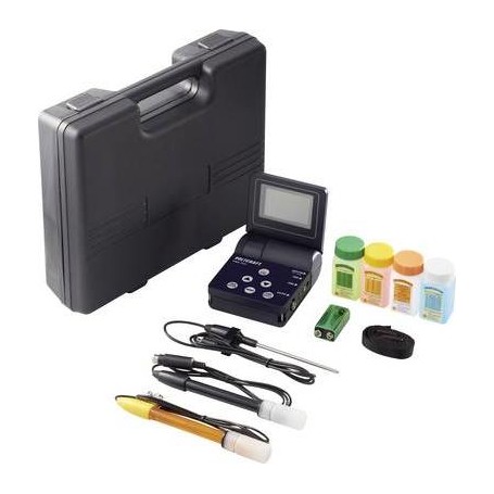 VOLTCRAFT KBM-700 Kombi-Messgerät Leitfähigkeit, pH-Wert, Redox (ORP), Temperatur, Salz (VC-8813815)