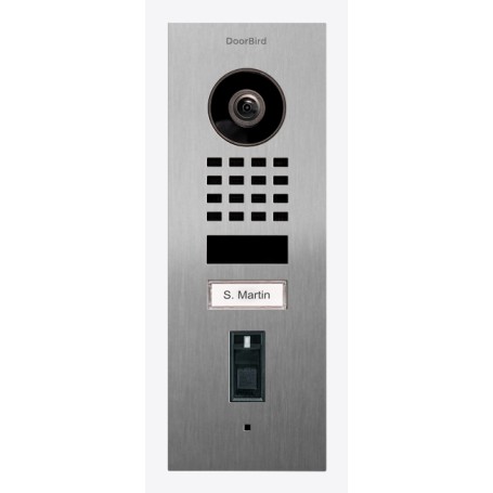 DoorBird D1101FV sistema per video-citofono Acciaio inox (423872172)