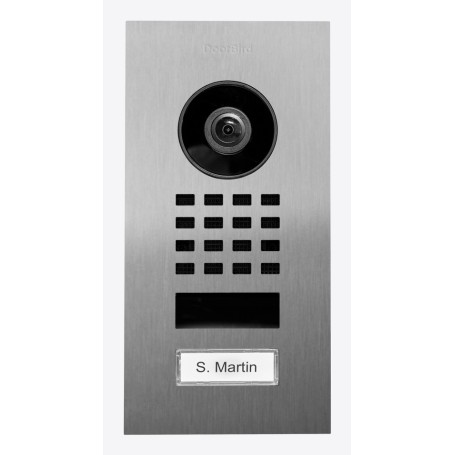 DoorBird D1101V sistema per video-citofono Acciaio inox (423866799)