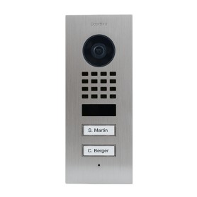 DoorBird D1102V sistema per video-citofono Nero, Acciaio inox (423866812)