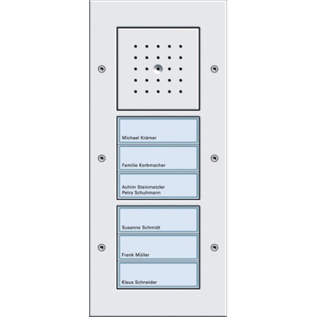 GIRA 126866 sistema intercom audio Bianco