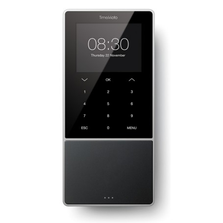 Safescan 125-0635 macchina per scheda temporale Nero Password, Smart card AC TFT Collegamento ethernet LAN