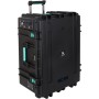 DEQSTER 10-744119 Caricabatterie per dispositivi mobili Tablet Nero, Turchese AC Ricarica rapida Interno, Esterno