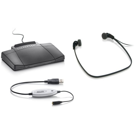 Philips LFH5220 Cuffie Cablato A Padiglione, In-ear Nero, Argento (LFH5220/03)