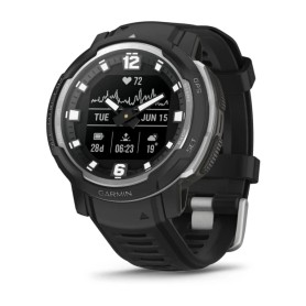 Garmin Instinct Crossover - Standard Edition MIP 45 mm Ibrido 176 x 176 Pixel Nero GPS (satellitare) (010-02730-03)