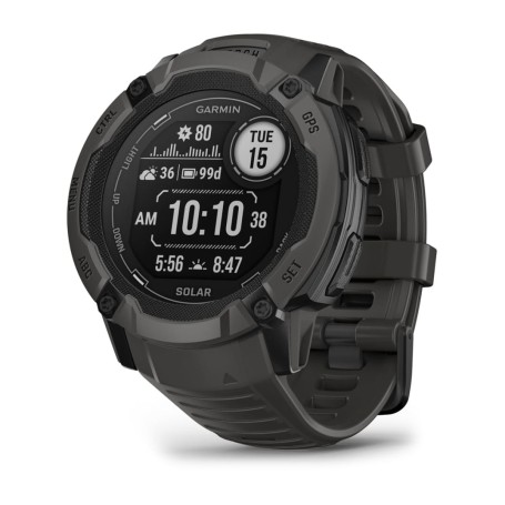 Garmin Instinct 2X Solar 2,79 cm (1.1") MIP 50 mm Digitale 176 x 176 Pixel Touch screen Grafite GPS (satellitare) (010-02805-00)