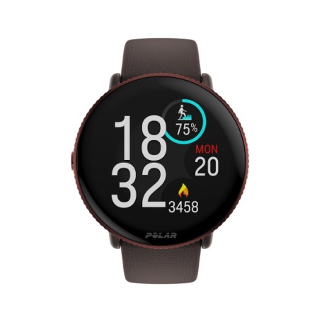 Polar Ignite 3 3,25 cm (1.28") AMOLED 43 mm Digitale 416 x 416 Pixel Touch screen Marrone GPS (satellitare) (A0035194)