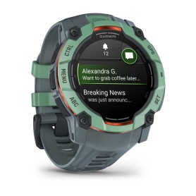 Garmin Instinct 3 AMOLED 3,3 cm (1.3") 50 mm Digitale 416 x 416 Pixel Touch screen Verde GPS (satellitare) (010-03020-01)