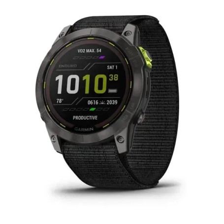 Garmin Enduro 2 3,56 cm (1.4") MIP 35 mm Digitale 280 x 280 Pixel Touch screen Grigio Wi-Fi GPS (satellitare) (010-02754-01)