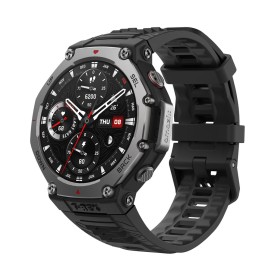 Amazfit T-Rex 3 3,81 cm (1.5") AMOLED Digitale 480 x 480 Pixel Touch screen Nero Wi-Fi GPS (satellitare) (W2323GL1N)