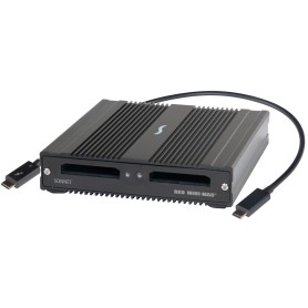 Sonnet SF3 Series – RED MINI-MAG Pro lettore di schede Thunderbolt 3 Nero (SF3-2RMM)