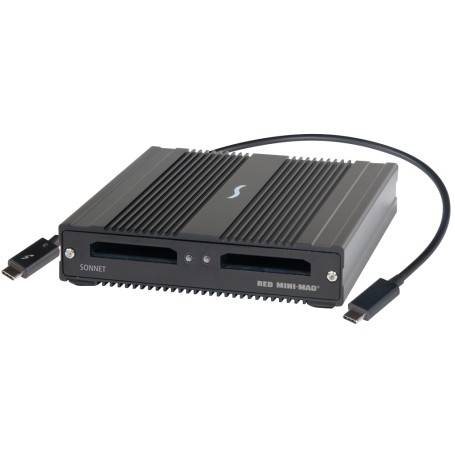 Sonnet SF3 Series – RED MINI-MAG Pro lettore di schede Thunderbolt 3 Nero (SF3-2RMM)