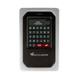 DataLocker DL4 FE disco rigido esterno 500 GB 5400 Giri/min 2.5" USB tipo-C 3.2 Gen 1 (3.1 Gen 1) Alluminio, Nero (DL4-500GB-FE)