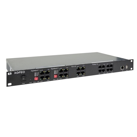 AGFEO ES 548 IT server di comunicazione IP 1U Nero (6101534)