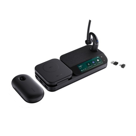 Yealink BH71 Workstation Pro USB-C/A Auricolare Wireless A clip Ufficio USB tipo-C Bluetooth Nero (1208710)