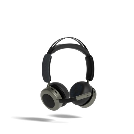 Orosound TEVOS Auricolare Con cavo e senza cavo Casco Ufficio USB tipo-C Bluetooth Nero, Grigio (TEVO-S)