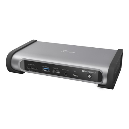 j5create JTD568 Cablato Thunderbolt 4 Grigio (JTD568-EN)