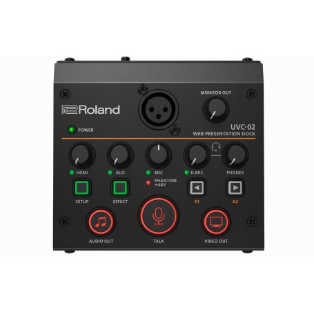 Roland UVC-02 bridge per audioconferenza Nero (424211)