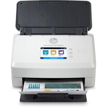 HP ScanJet Enterprise Flow N7000 snw1 Scanner a foglio 600 x 600 DPI A4 Bianco (6FW10A)