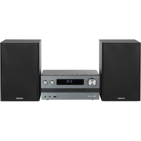 Kenwood M-918DAB-H set audio da casa Microsistema audio per la casa 10 W Alluminio, Nero (M918DABH)