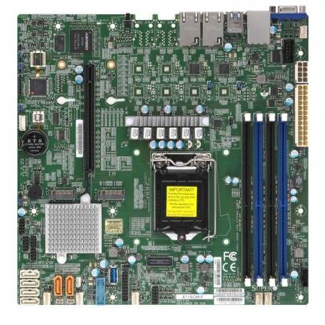 Supermicro X11SCM-F Intel C246 LGA 1151 (Socket H4) micro ATX (MBD-X11SCM-F-B)