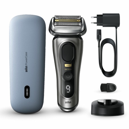 Braun Series 9 Pro+ 9525s Wet & Dry Rasoio Trimmer Metallico (218061)
